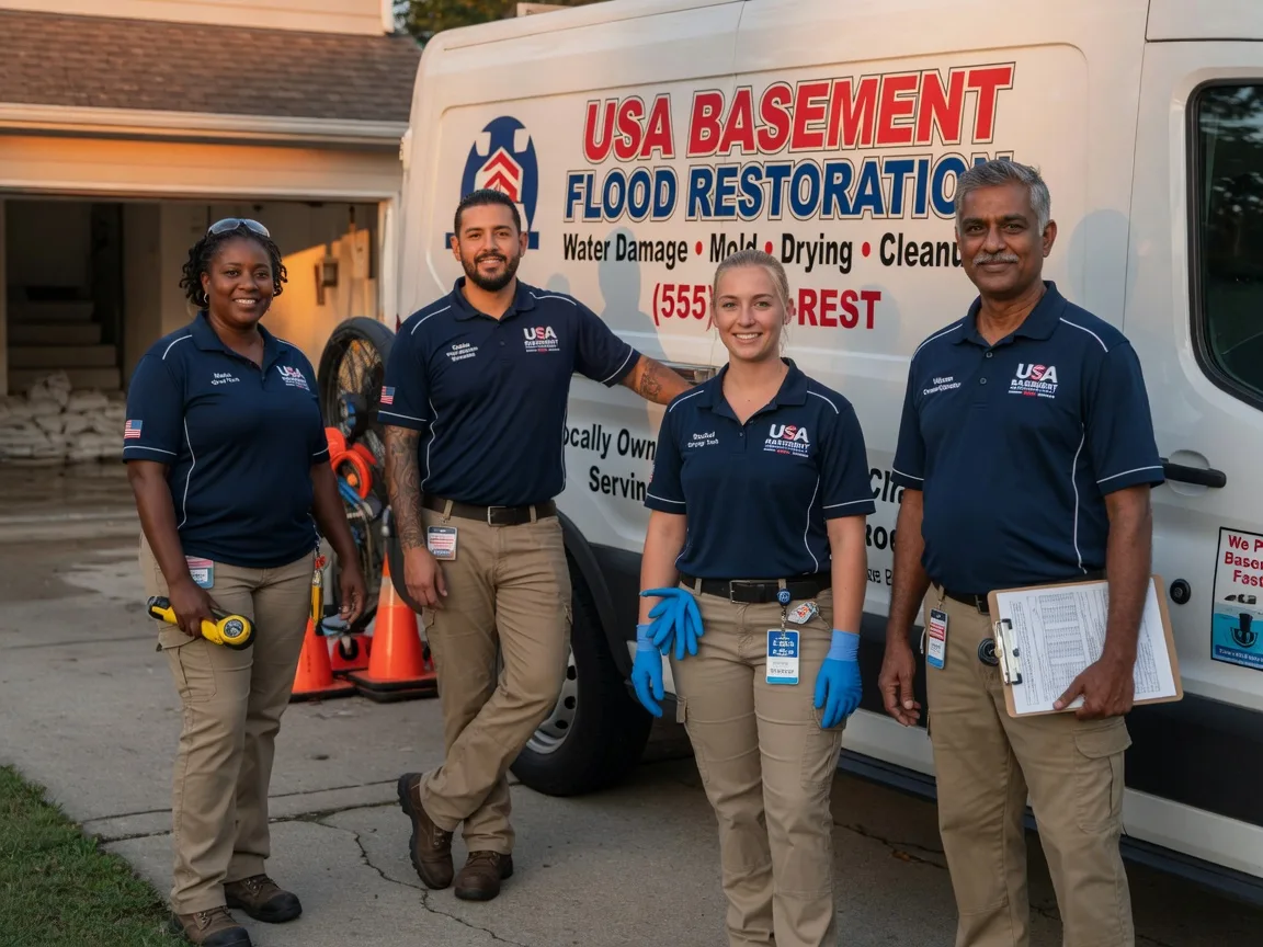 Basement Flood Cleanup company in Preston Park, PA